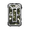 Authentic Rincoe Mechman 228W TC VW Variable Wattage Box Mod - Steel Bone Camo SS, 1~228W, 2 x 18650