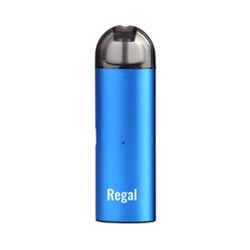 Authentic 5GVape Regal 280mAh Pod System Starter Kit - Blue, 1.2ml, 1.5 Ohm