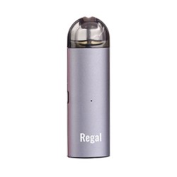 Authentic 5GVape Regal 280mAh Pod System Starter Kit - Grey, 1.2ml, 1.5 Ohm