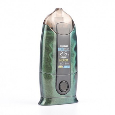 Authentic Syiko Alita 650mAh Pod System Starter Kit - Green, 2ml, 1.5 Ohm