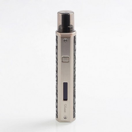 Authentic SXmini Mi Class 13W 400mAh YiHi SX290 Pod System Starter Kit - Gun Metal Tang Silver, 1.8ml, 1.0 Ohm