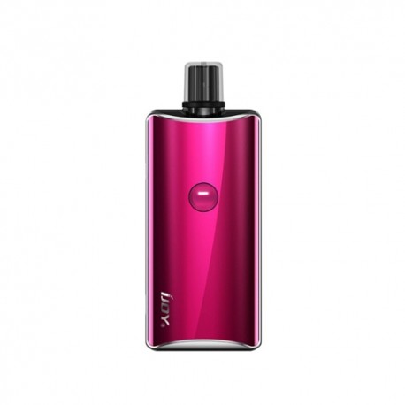 Authentic IJOY Saturn 1100mAh 15W Pod System Starter Kit - Coral Red, Zinc Alloy + Stainless Steel + Glass, 3ml, 1.0 Ohm