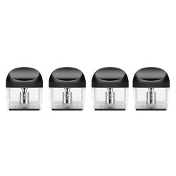 Authentic Yocan Trio Pod System Kit Replacement E- Pod Cartridge - 1ml / 1.4ohm Ceramic Coil (4 PCS)