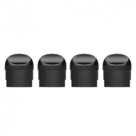 Authentic Yocan Trio Pod System Kit Replacement Concentrate Pod Cartridge - 1ml / 0.75ohm Quartz Dual Coil (4 PCS)