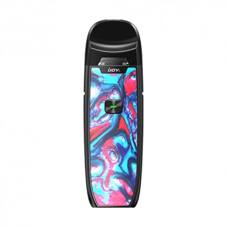 Authentic IJOY AI EVO Resin 20W 1100mAh Pod System Starter Kit - B-Ghostfire, 2.8ml, 0.7ohm / 1.4ohm