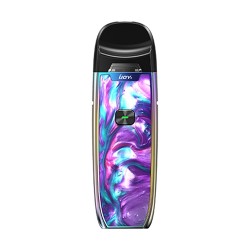 Authentic IJOY AI EVO Resin 20W 1100mAh Pod System Starter Kit - R-Crystal Purple, 2.8ml, 0.7ohm / 1.4ohm