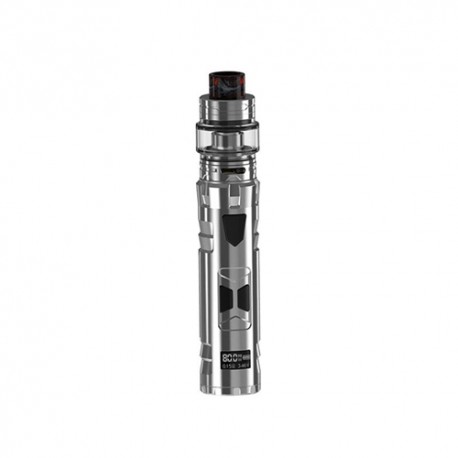 Authentic Rincoe Mechman 80W TC VW Mod + Mechman Mesh Tank Starter Kit - Silver, Zinc Alloy, 1~80W, 1 x 18650, 4.5ml