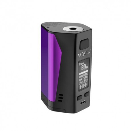 Authentic Uwell Valyrian 2 II 300W TC VW Variable Wattage Box Mod - Purple + Black, 5~300W, 3 x 18650