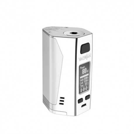 Authentic Uwell Valyrian 2II 300W TC VW Variable Wattage Box Mod - White, 5~300W, 3 x 18650