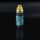 Authentic ULTRONER Mini Stick Mechanical Mod + Ultroner RDA Kit - Black + Blue, SS + Stabilized Wood, 1 x 18350