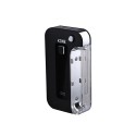 Authentic LTQ KONE 900mAh VV Variable Voltage Battery Box Mod - Black, Zinc Alloy + PC