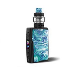 Authentic VandyVape Swell 188W VW Variable Wattage Box Mod + Tank Waterproof Kit - Wave Blue, 5~188W, 2 x 18650