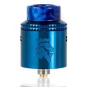 Authentic Kaees Alexander RDA Rebuildable Dripping Atomizer w/ BF Pin - Blue, Stainless Steel, 24mm