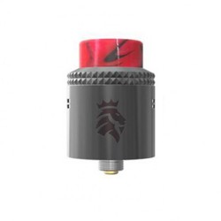 Authentic Kaees Alexander RDA Rebuildable Dripping Atomizer w/ BF Pin - Gun Metal, Stainless Steel, 24mm