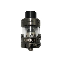 Authentic Asmodus Viento Mesh Sub Ohm Tank Clearomizer - Gun Metal, SS + Pyrex Glass, 3.5ml, 0.18ohm, 26.9mm