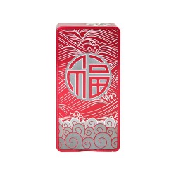 Authentic Ultroner Take It Go 80W VW Variable Wattage Box MOD - Red Fu, Metal + Stabilized Wood, 5~80W, 1 x 18650