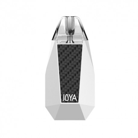 Authentic Vapeonly Joya 9W 450mAh Pod System Starter Kit - White + Carbon Fiber, 2ml 1.2ohm Ceramic Coil