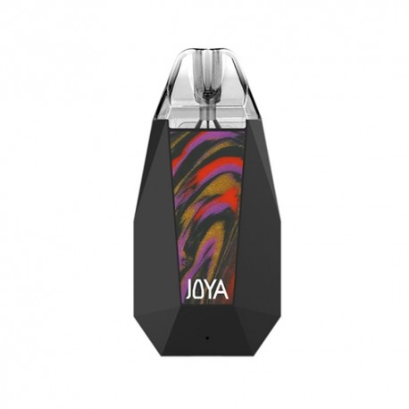 Authentic Vapeonly Joya 9W 450mAh Pod System Starter Kit - Black + Night Red, 2ml 1.2ohm Ceramic Coil