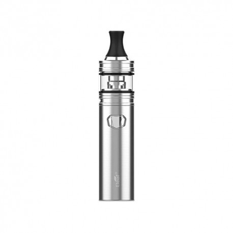 Authentic Eleaf iJust Mini 25W 1100mAh Battery Pen + Atomizer Starter Kit - Silver, 2ml, 0.6ohm