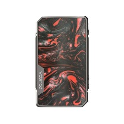 Authentic VOOPOO DRAG 2 Platinum 177W TC VW Variable Wattage Box Mod - Scarlet, 5~177W, 100~315'C (200~600'F), 2 x 18650