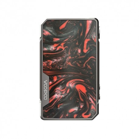 Authentic VOOPOO DRAG 2 Platinum 177W TC VW Variable Wattage Box Mod - Scarlet, 5~177W, 100~315'C (200~600'F), 2 x 18650