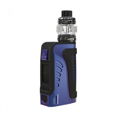 Authentic Wismec Reuleaux Tinker 2 200W TC VW Waterproof Box Mod + Trough Tank Atomizer Kit - Blue, 1~200W, 0.35ohm, 6.5ml