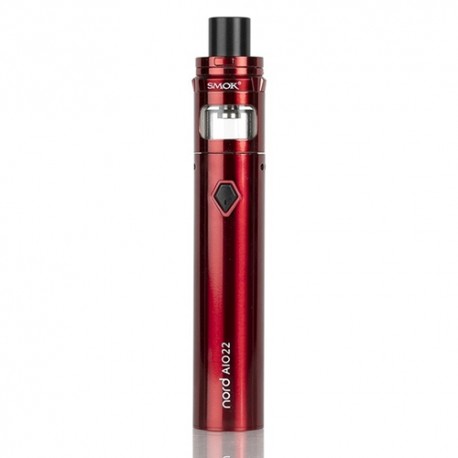 Authentic SMOKTech SMOK Pen Nord 19 1300mAh Mod + TF Tank Starter Kit - Red, 2ml, 0.6ohm / 0.8ohm, Standard Edition