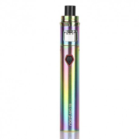 Authentic SMOKTech SMOK Pen Nord 19 1300mAh Mod + TF Tank Starter Kit - Rainbow, 2ml, 0.6ohm / 0.8ohm, Standard Edition