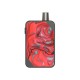 Authentic Vladdin Slide 12W 1000mAh Pod System Starter Kit - Red, Aluminum Alloy + PC, 2ml, 1.0ohm / 1.2ohm