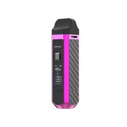 Authentic SMOK RPM40 40W 1500mAh VW Mod Pod System Starter Kit - Purple, 1~40W, 4.3ml / 4.5ml, 0.4ohm / 0.6ohm