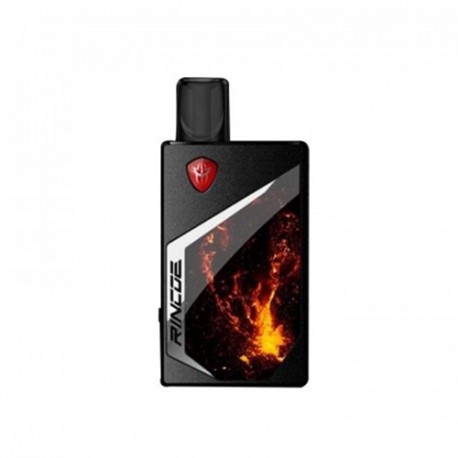 Authentic Rincoe Tix 20W 1000mAh Pod System Starter Kit - Flame, 1.0ohm, 2.0ml