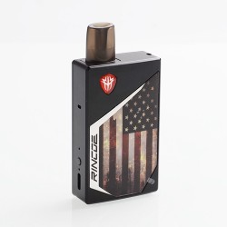 Authentic Rincoe Tix 20W 1000mAh Pod System Starter Kit - US Flag, 1.0ohm, 2.0ml