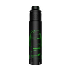 Authentic MECHLYFE Arcless Competition Mechanical Mod + Slatra RDA Kit - Resin Green, Brass, 1 x 18650 / 20700 / 21700