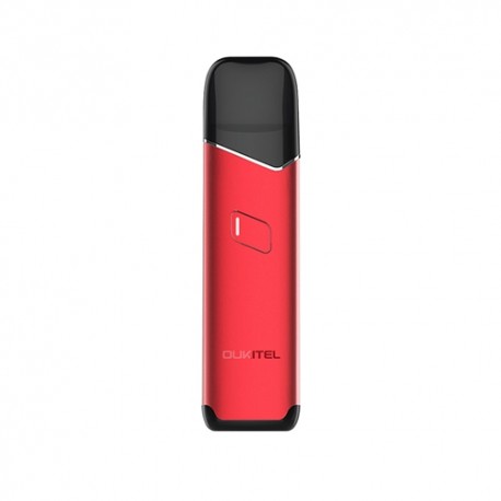 Authentic Oukitel MATE 1200mAh Pod System Kit - Red, 0.6ohm / 1.2ohm, 2ml