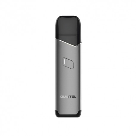 Authentic Oukitel MATE 1200mAh Pod System Kit - Grey, 0.6ohm / 1.2ohm, 2ml