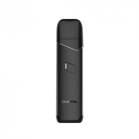 Authentic Oukitel MATE 1200mAh Pod System Kit - Black, 0.6ohm / 1.2ohm, 2ml