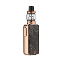 Authentic Vaporesso LUXE S 220W TC VW Box Mod + SKRR-S Tank Amtomizer Kit - Bronze, 5~220W, 0.15ohm / 0.2ohm, 8ml, 2 x 18650