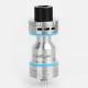 Authentic YouDe UD Athlon 25 Tank Atomizer with RBA Velocity Deck - Silver, Stainless Steel + Glass, 4ml, 25mm Diameter