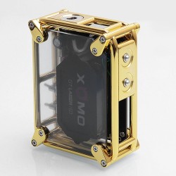 Authentic XOMO GT Laser 150W 3500mAh Box Mod - Gold, 0.1~0.5 Ohm