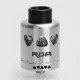 Authentic Yosta Igvi RDA Rebuildable Dripping Atomizer - Silver, Stainless Steel, 25mm Diameter