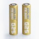 Authentic Golisi G25 IMR 18650 2500mAh 3.7V 25A Flat Top Rechargeable Battery - Gold (2 PCS)