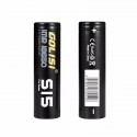 Authentic Golisi S15 IMR 18650 1500mAh 3.7V 35A Flat Top Rechargeable Battery - Black (2 PCS)