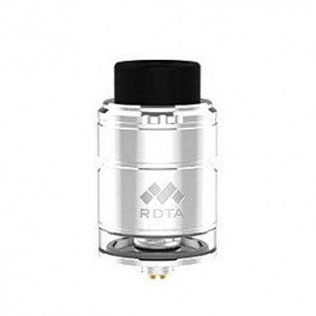 Authentic Vapefly Mesh Plus RDTA Rebuildable Dripping Tank Atomizer TPD Edition - Silver, Stainless Steel, 2ml, 25mm Diameter