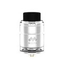 Authentic Vapefly Mesh Plus RDTA Rebuildable Dripping Tank Atomizer TPD Edition - Silver, Stainless Steel, 2ml, 25mm Diameter