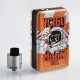 Authentic Sigelei Vo Moon Box 200W Box Mod + Sig-S RDA Kit - Orange, 2 x 18650, 22mm Diameter
