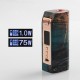 Authentic Yiloong Fog Box V2 DNA75C 75W TC VW Variable Wattage Box Mod - Random Color, Stabilized Wood, 1~75W, 1 x 18650 / 20700