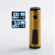 Authentic IJOY Saber 100W VW Variable Wattage Mod - Gold, 1 x 18650 / 20700