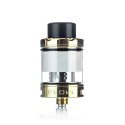Authentic Wotofo Flow Sub Ohm Tank Atomizer - Gold, 316 Stainless Steel, 4ml, 24mm Diameter