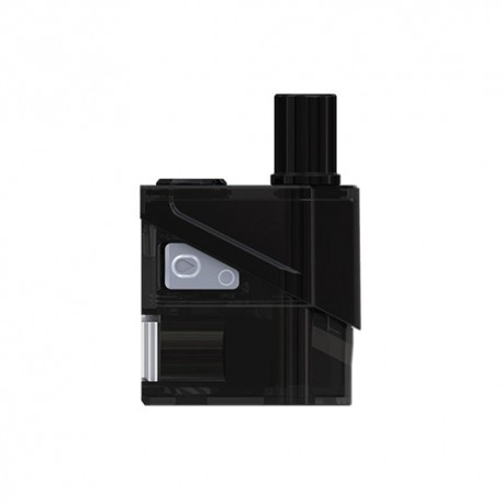 Authentic Wismec Replacement Pod Cartridge for HiFlask Starter Kit w/ Coil - Black, PETG, 5.6ml