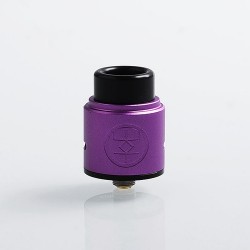 Authentic Advken Breath RDA Rebuildable Dripping Atomizer w/ BF Pin - Purple, Aluminum + Stainless Steel, 24mm Diameter